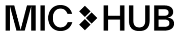 MIC HUB Logo Black 80px